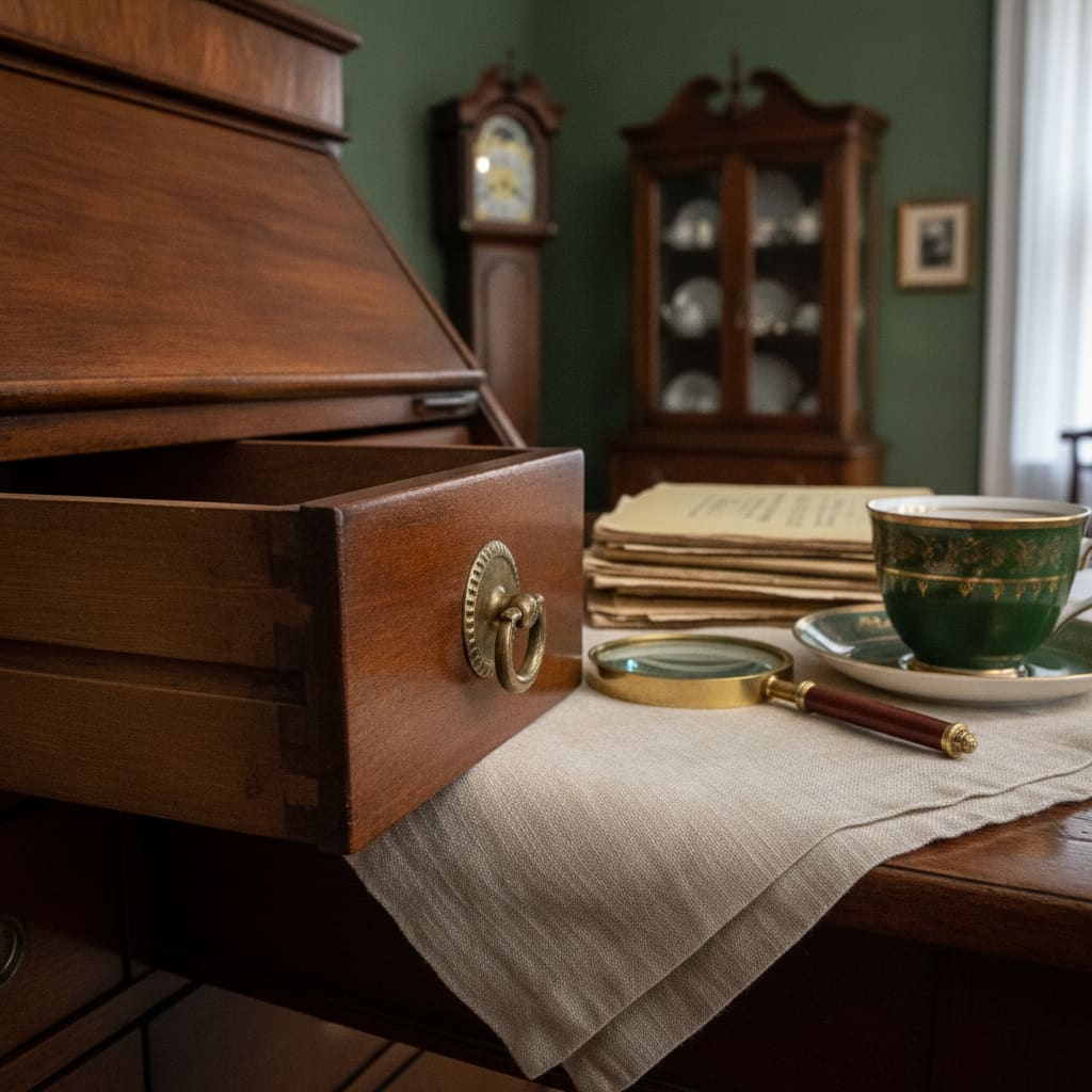 Dating Antique Furniture by Dovetail Joints and Drawer Construction