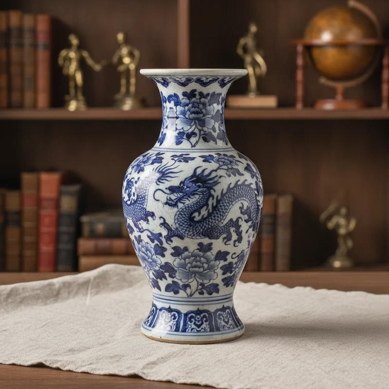 Antique Identifier scanning an antique vase